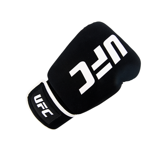 UFC Перчатки для бокса и ММА черные/белые - L