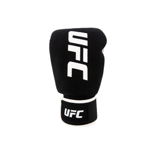 UFC Перчатки для бокса и ММА черные/белые - REG