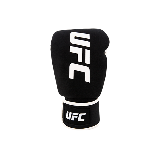 UFC Перчатки для бокса и ММА черные/белые - REG