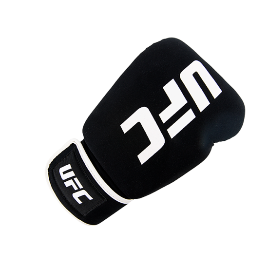 UFC Перчатки для бокса и ММА черные/белые - REG