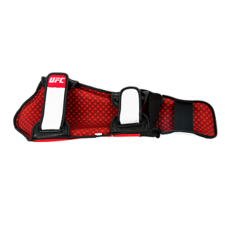 UFC Защита голени с защитой подъема стопы черная - L/XL