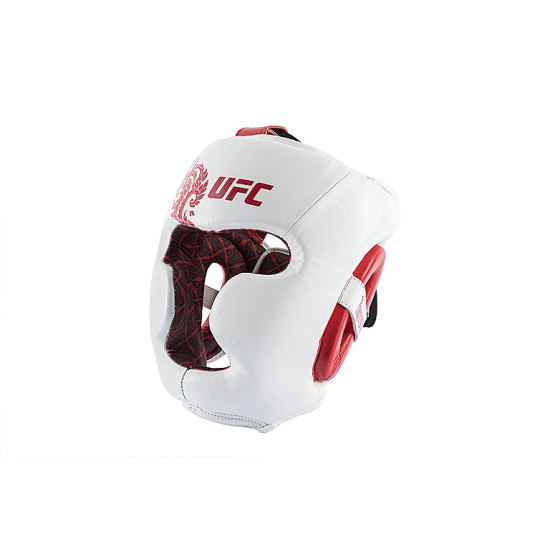 UFC Premium True Thai Шлем для бокса, цвет белый, размер L