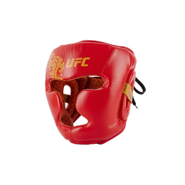 UFC Premium True Thai Шлем для бокса, цвет красный, размер M