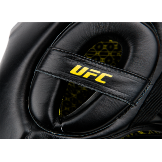 UFC Шлем с защитой щек на шнуровке черный - L\XL