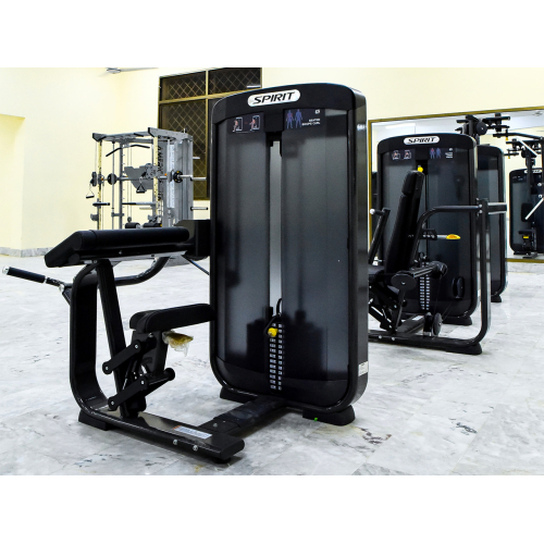 Бицепс машина в положении сидя SPIRIT SP-3506 со стеком 90 кг