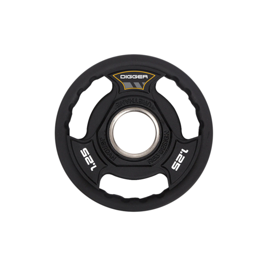 Диск олимпийский полиуретановый 3-х хватовый 1,25кг Hasttings Digger HD51C3A-1,25
