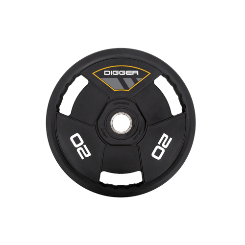 Диск олимпийский полиуретановый 3-х хватовый 20кг Hasttings Digger HD51C3A-20