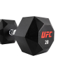 Комплект обрезиненных октагональных гантелей 10 пар от 2,5 до 25кг UFC Octagon Dumbbell