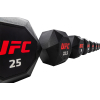 Комплект обрезиненных октагональных гантелей 10 пар от 2,5 до 25кг UFC Octagon Dumbbell
