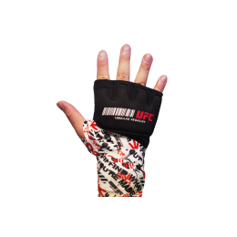 Гелевые бинты UFC Gel Glove Wraps RD/WH, L/XL