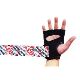 Гелевые бинты UFC Gel Glove Wraps RD/WH, SM