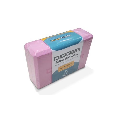 Блок для йоги розовый Hasttings Digger HD22E1-P