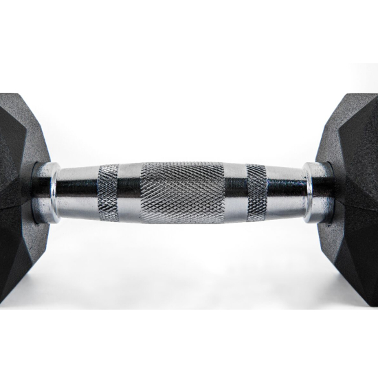 Комплект обрезиненных октагональных гантелей 5 пар от 10 до 20кг UFC Octagon Dumbbell