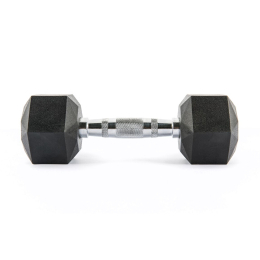 Комплект обрезиненных октагональных гантелей 5 пар от 10 до 20кг UFC Octagon Dumbbell