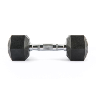 Комплект обрезиненных октагональных гантелей 5 пар от 10 до 20кг UFC Octagon Dumbbell