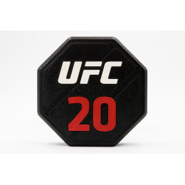 Комплект премиальных полиуретановых гантелей UFC от 2 до 40кг (20пар)