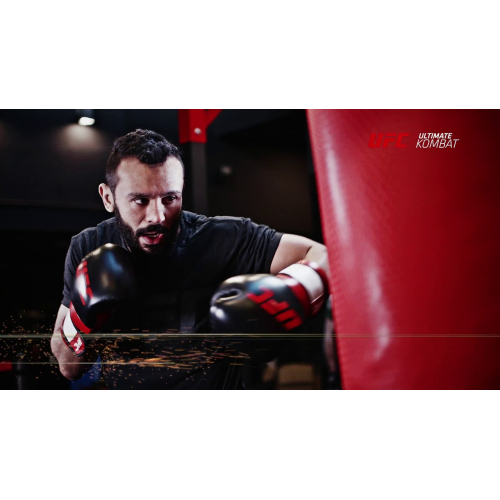 UFC Боксерский мешок 45 кг с наполнителем (Черный)