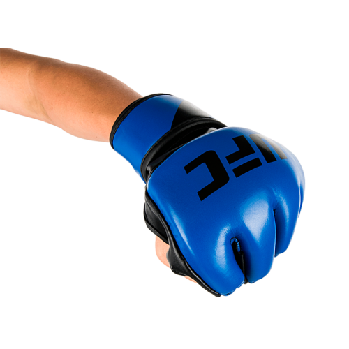 UFC Перчатки MMA для грэпплинга 5 унций синие L/XL