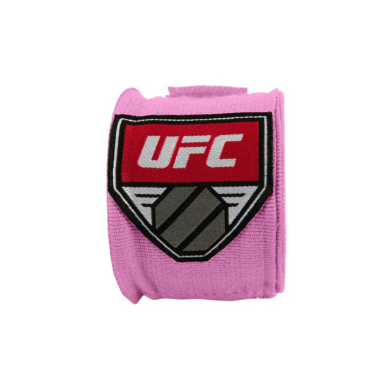 UFC Бинт боксерский 4,5 м розовый