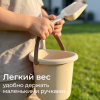 Набор игрушек для песочницы UNIX Kids 14 шт коричневый