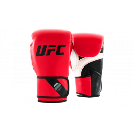 UFC Pro Fitness  Перчатки тренировочные для спарринга красные - 14 Oz