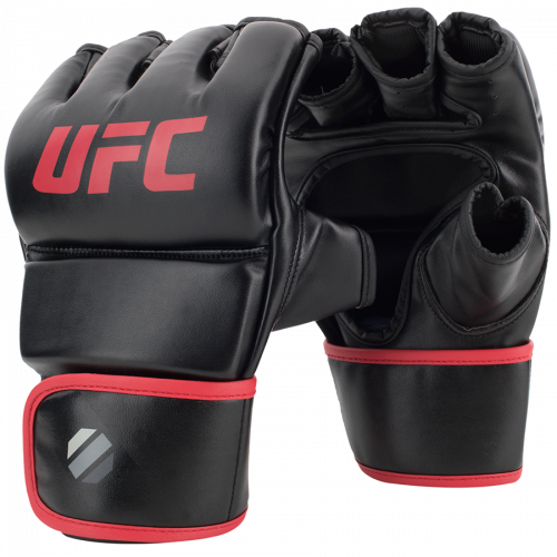 UFC Перчатки MMA тренировочные 6 унций чёрные S/M
