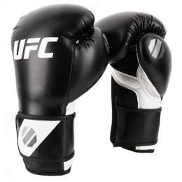 UFC Pro Fitness Перчатки тренировочные для спарринга черные - 14 Oz