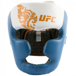 UFC Premium True Thai Шлем для бокса, цвет синий, размер M