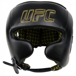 UFC Шлем с защитой щек на шнуровке черный - S\M