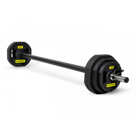 Боди-памп штанга для аэробики полиуретановая 20 кг Hasttings Digger HD51H1B
