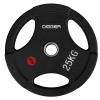 Диск олимпийский обрезиненный 3-х хватовый 25кг Hasttings Digger HD51C1C-25