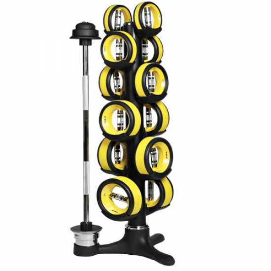 Мультифункциональный набор гантелей со штангой Hasttings Digger HD51D1O