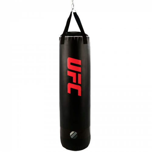 UFC Боксерский мешок 45 кг с наполнителем (Черный)