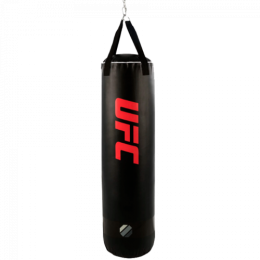 UFC Боксерский мешок 45 кг с наполнителем (Черный)