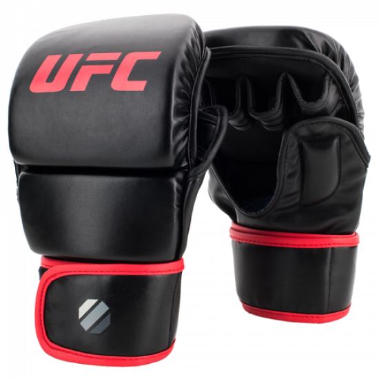 UFC Перчатки MMA для спарринга 8 унций черные S/M