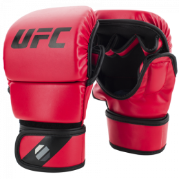 UFC Перчатки MMA для спарринга 8 унций красные L/XL