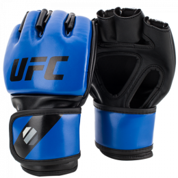UFC Перчатки MMA для грэпплинга 5 унций синие S/M