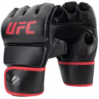 UFC Перчатки MMA тренировочные 6 унций чёрные L/XL