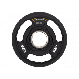 Диск олимпийский полиуретановый 3-х хватовый 1,25кг Hasttings Digger HD51C3A-1,25