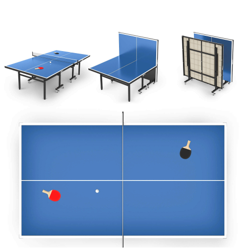 Всепогодный теннисный стол UNIX Line outdoor 14 mm SMC (Blue)