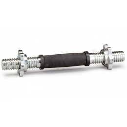 Гриф для гантелей ATLAS SPORT 25*350мм 1,35 кг (полнотелый) с резиновой ручкой