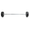 Штанга неразборная обрезиненная 30 кг. Прямой гриф. VictoryFit VF-DX4300