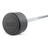 Штанга неразборная обрезиненная 35 кг. Прямой гриф. VictoryFit VF-DX4350