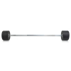 Штанга неразборная обрезиненная 35 кг. Прямой гриф. VictoryFit VF-DX4350