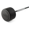Штанга неразборная обрезиненная 40 кг. Прямой гриф. VictoryFit VF-DX4400