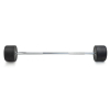 Штанга неразборная обрезиненная 45 кг. Прямой гриф. VictoryFit VF-DX4450