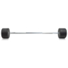 Штанга неразборная обрезиненная 50 кг. Прямой гриф. VictoryFit VF-DX4500