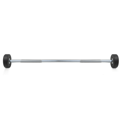 Штанга неразборная обрезиненная 7,5 кг. Прямой гриф. VictoryFit VF-DX4075