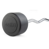Штанга неразборная обрезиненная 45 кг. Изогнутый гриф. VictoryFit VF-DX5450