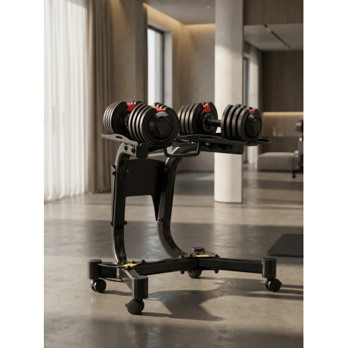 Стойка под регулируемую гантель HYFIT v1, черная